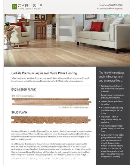 Carlisle Engineered Wood Flooring Shopping Guide
