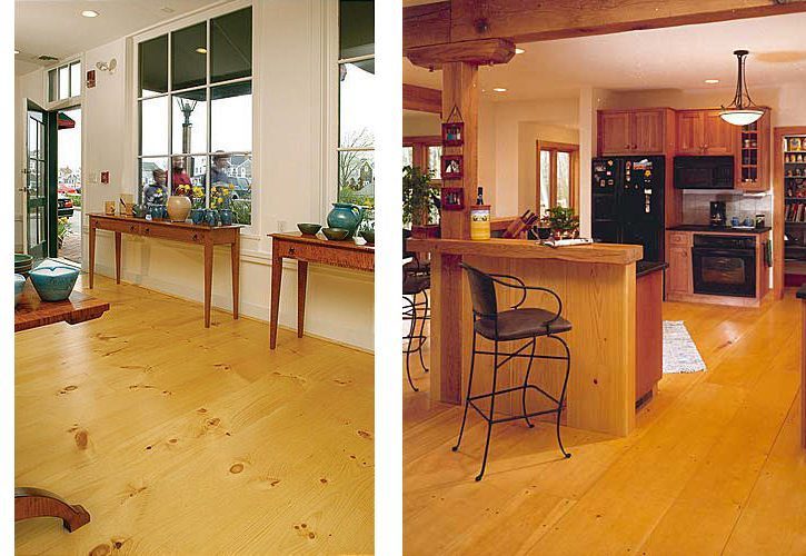 Pine flooring from Carlisle Wide Plank Floors